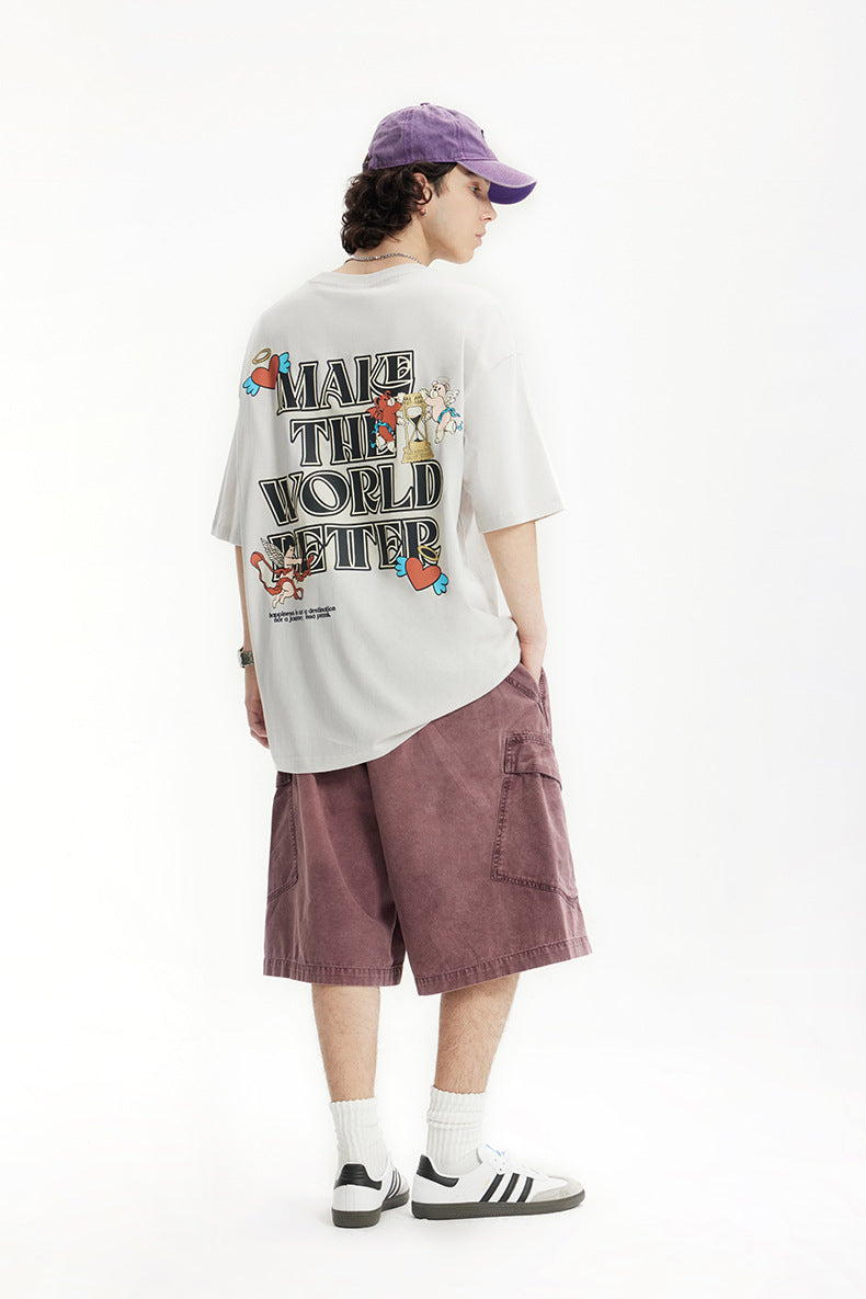 CUPID PRINT T-SHIRT