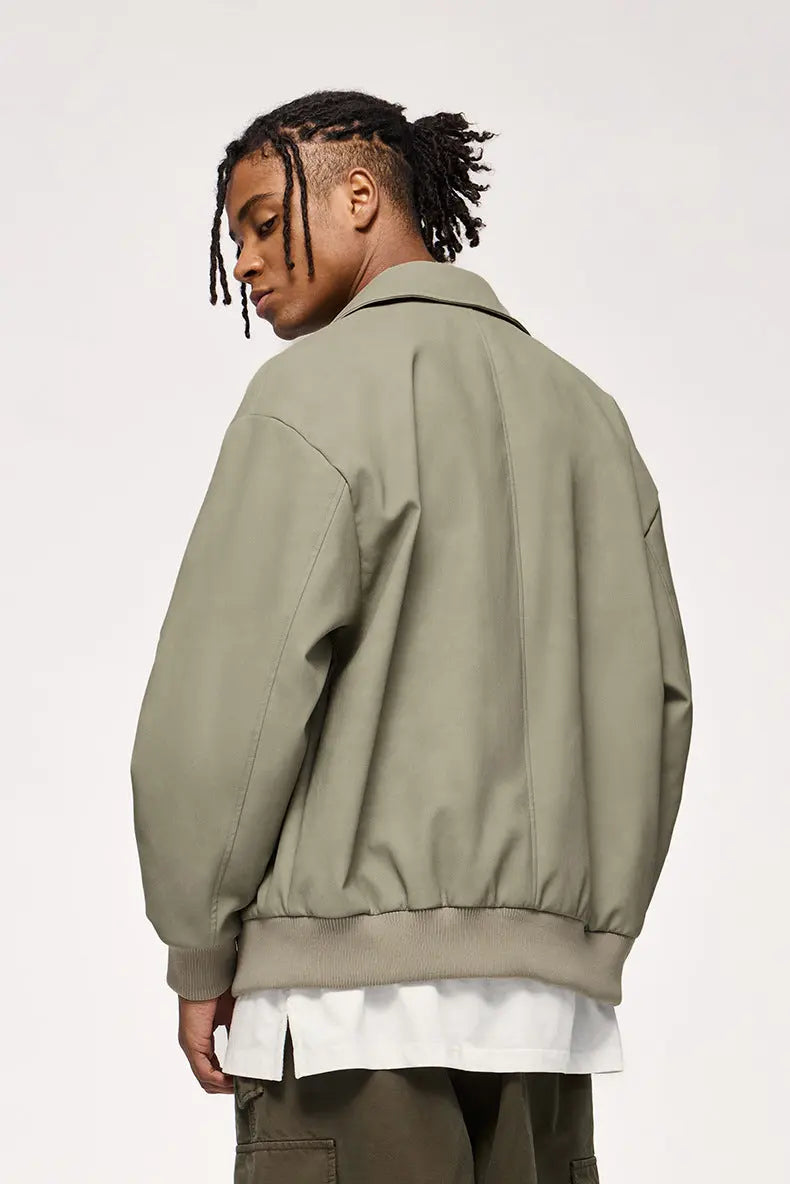 DOUBLE ZIPPER PU LEAHTER JACKET TIO