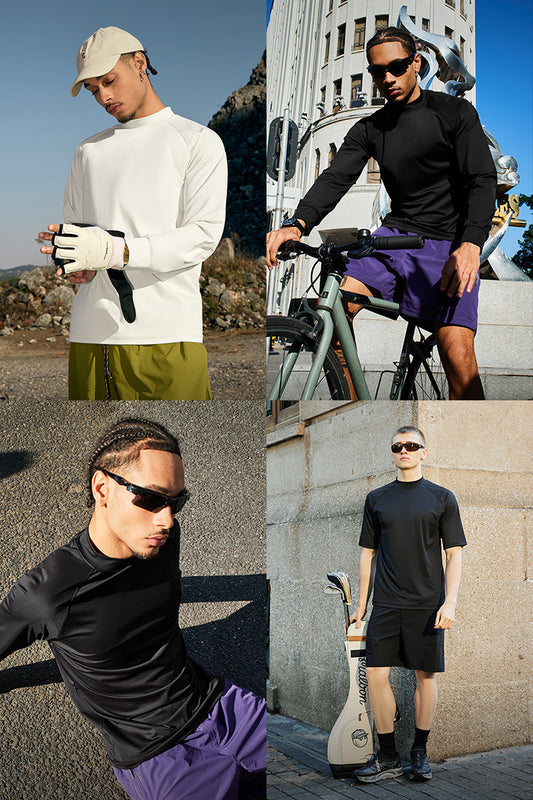 HIGH-NECK SPORT T-SHIRT
