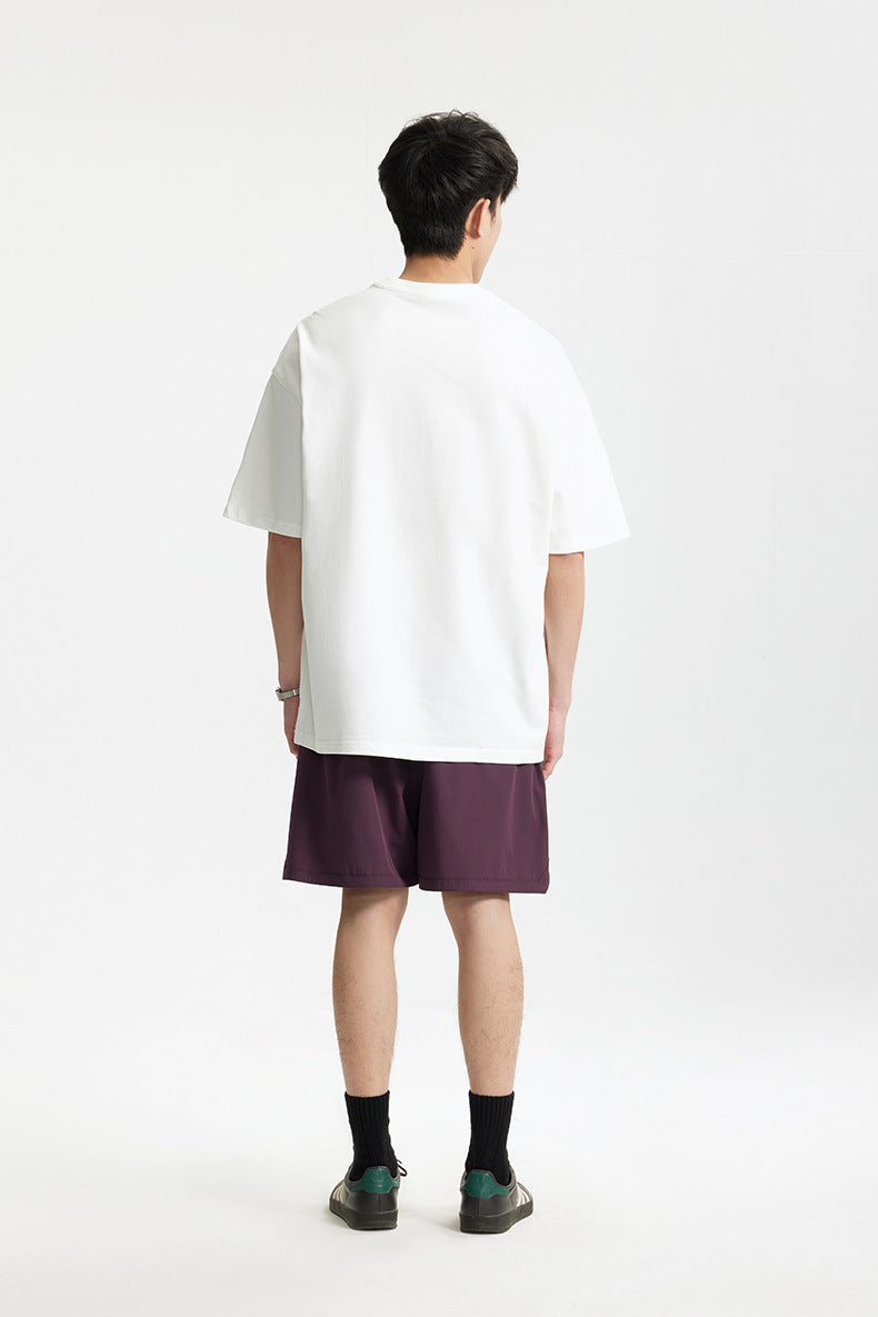 CAMP BEAR PRINT T-SHIRT