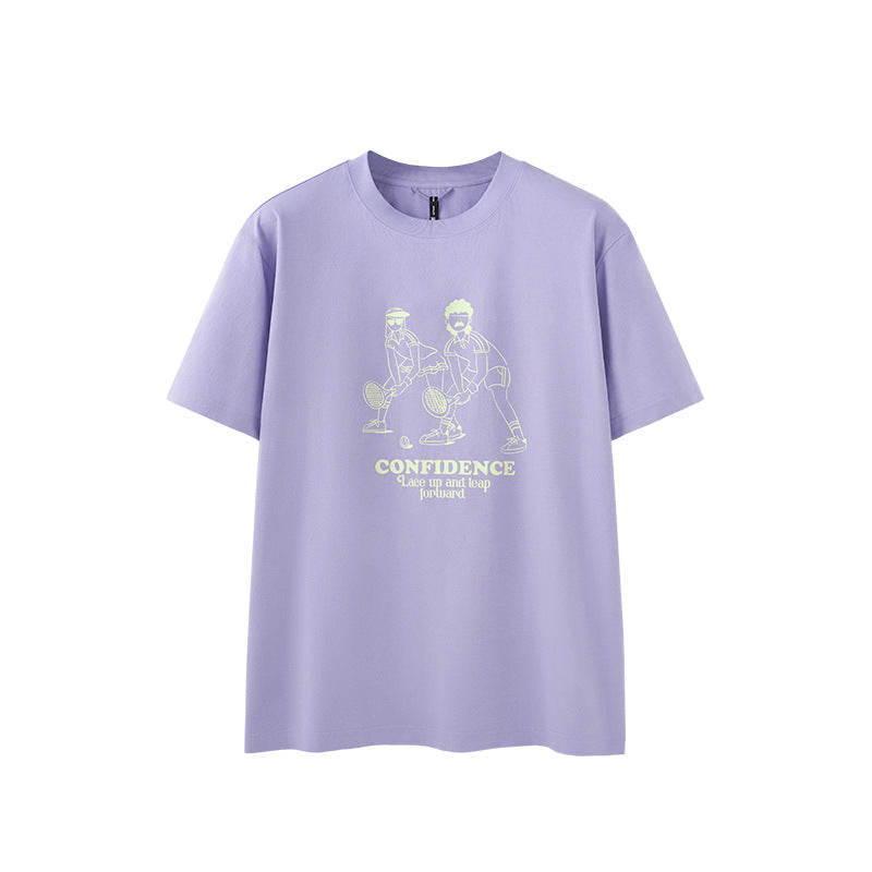 TENNIS PRINT T-SHIRT