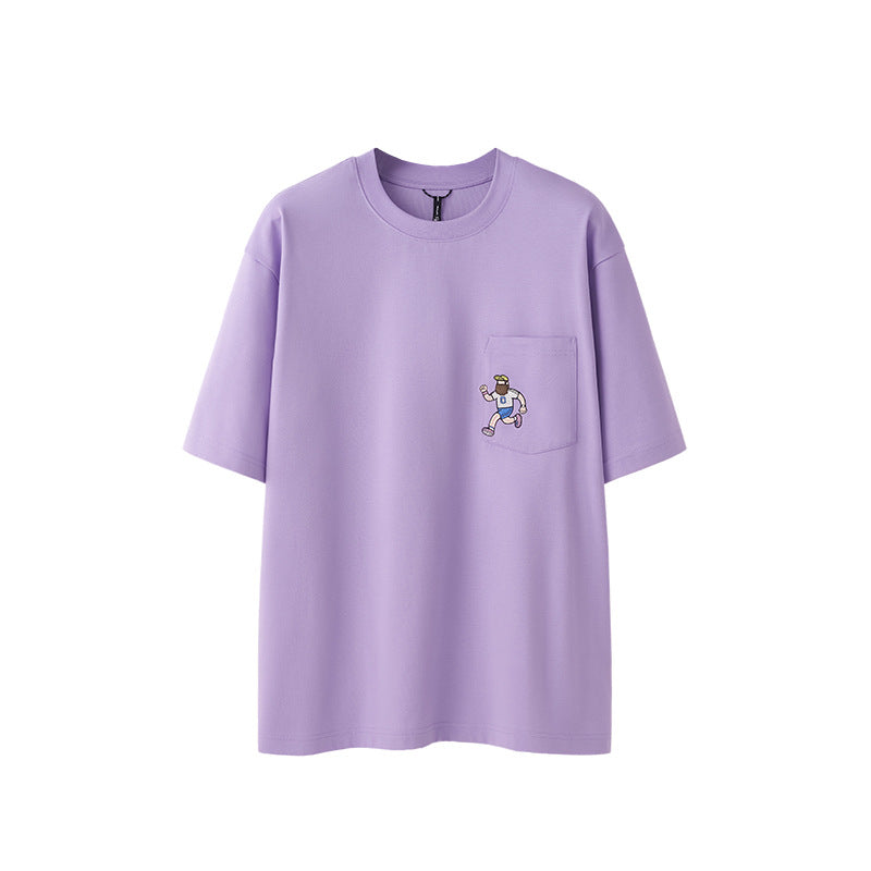 EMBROIDERED POCKET T-SHIRT