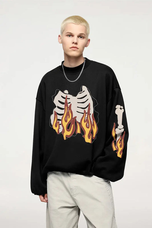 FIRE BONE -WARM FLEECE SWEATSHIRT TIO